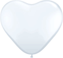 Picture of 15 Inch Heart - White (50/bag)