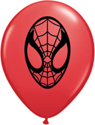 Picture of 5" Red Spider-Man - Qualatex Balloon (100/bag)