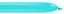 Picture of 160Q Qualatex - Caribbean Blue (100/bag)