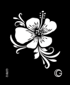 Picture of Basic - HD Stencil - Hibiscus - B12 (4pc/pk)