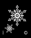 Picture of Basic - HD Stencil - Snowflakes - B20 (4pc/pk)