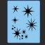 Picture of Star Burst Stencil - SOBA-22