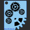 Picture of Gears Stencil - SOBA-34