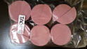 Picture of TAG Half Sponge - Pink - 12 pack