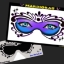 Picture of Mardi Gras Stencil Eyes - 82SE