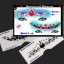 Picture of Queen of Hearts Stencil Eyes - 61SE