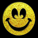 Picture of Smiley Face - Sparkle Stencil (1pc)