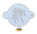 Picture of TAP 077 Face Painting Stencil - Fancy Fireworks