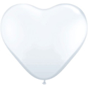 Picture of 6 Inch Heart - Diamond Clear(100/bag)