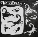 Picture of Tattoo Pro Stencil - Scorpions (ATPS-158)