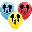 Picture of 5" Mickey Mouse Face Balloons (100/bag)