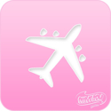Picture of Pink Power Face Painting Stencil (1107) - Airplane 