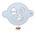 Picture of TAP 035 Face Painting Stencil - Christmas Ornaments