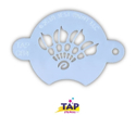 Picture of TAP 084 Face Painting Stencil - Henna Fan