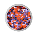 Picture of Vivid Glitter Loose Glitter - Fearless - Purple & Orange Gameday (25g)