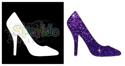 Picture of High Heel Shoe - Sparkle Stencil (1pc)