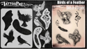 Picture of Tattoo Pro Stencil -  Birds of a Feather  (ATPS185)