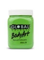 Picture of Global  - Liquid Face and Body Paint  - Lime Green (Light) - 200ml