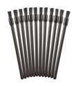 Picture of Disposable Lip Gloss Brush Set (Black)  - 12pc