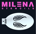 Picture of Milena Stencils - Magical Wings - Stencil O18
