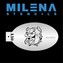 Picture of Milena Stencils - Bulldog - Stencil A10