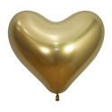 Picture of Sempertex 14" Reflex Gold Heart 970 (50pcs)