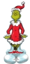 Picture of 59'' AirLoonz  Christmas Grinch Balloon 