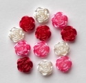 Picture of Rose Gems - Pearl Assortment 12mm (12 pc.) (FG-AR4)