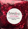 Picture of ABA Loose Chunky Glitter - Firetruck Red (1oz /28g)  