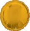 Picture of 17" Anagram Circle Foil Balloon - Metallic Gold (1pc) 