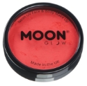 Picture of Moon Glow Neon UV Pro Face Paint Cake Pot - Intense Red (36g)