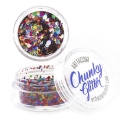 Picture of Art Factory Chunky Glitter Loose - Rainbow Pride - 1 oz Jar (30 ml)