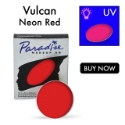 Picture of Mehron Paradise Neon UV  Red Face Paint - Vulcan (8g)