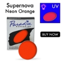 Picture of Mehron Paradise Neon UV  Orange Face Paint - Supernova (8g)