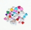 Picture of Heart  Gems Mix - Assorted colors and sizes - 10-27 mm  (32 pc.) (AG-HM)