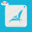 Picture of Pterodactyl Dinosaur - Dream Stencil - 394