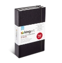 Picture of KINGART® Hardcover Sketchbook Journal, 70 Pound (110 gsm), 5.5" X 8.5", 80 Sheets, 2-Pack