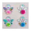 Picture of Face Gems - Self Adhesive Cluster - Bright Rose Bling (4 pcs)