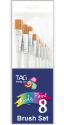 Picture of TAG Face and Body Paint Brush Set 8 piece