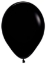 Picture of Sempertex 05" Round Balloons (50pcs)  - Fashion Black 080