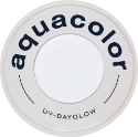 Picture of Kryolan Aquacolor - Cosmetic Grade UV-Dayglow Face Paint - White (30 ml) - cracked lid *Issue