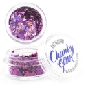 Picture of Art Factory Chunky Glitter Loose - Pink Butterflies - 1 oz (30 ml)