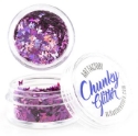 Picture of Art Factory Chunky Glitter Loose - Pink Butterflies - 1 oz Jar (30 ml)